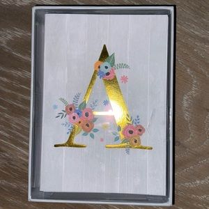 Personalized “A” Cards and Envelopes